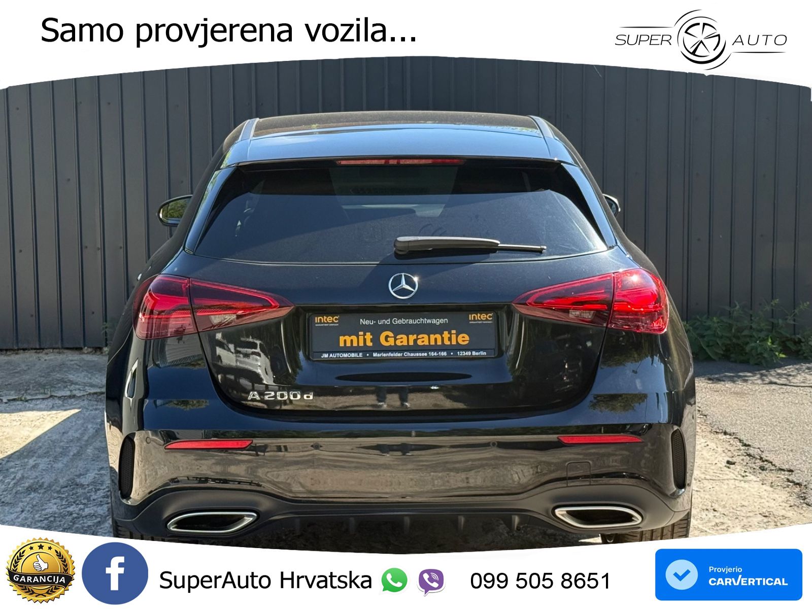 Mercedes-Benz A 200d 8G-DCT AMG LED+GR SJED+ACC