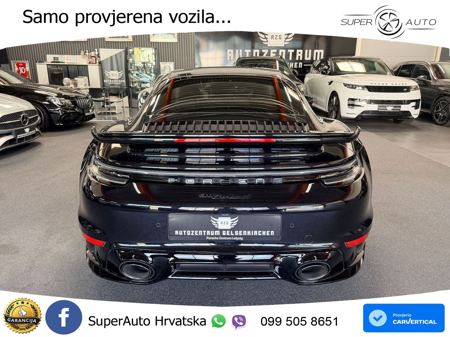 Porsche 911 Turbo S 3.8 (650 KS) PDK ZRAČNI+ACC+GR SJED+KAM