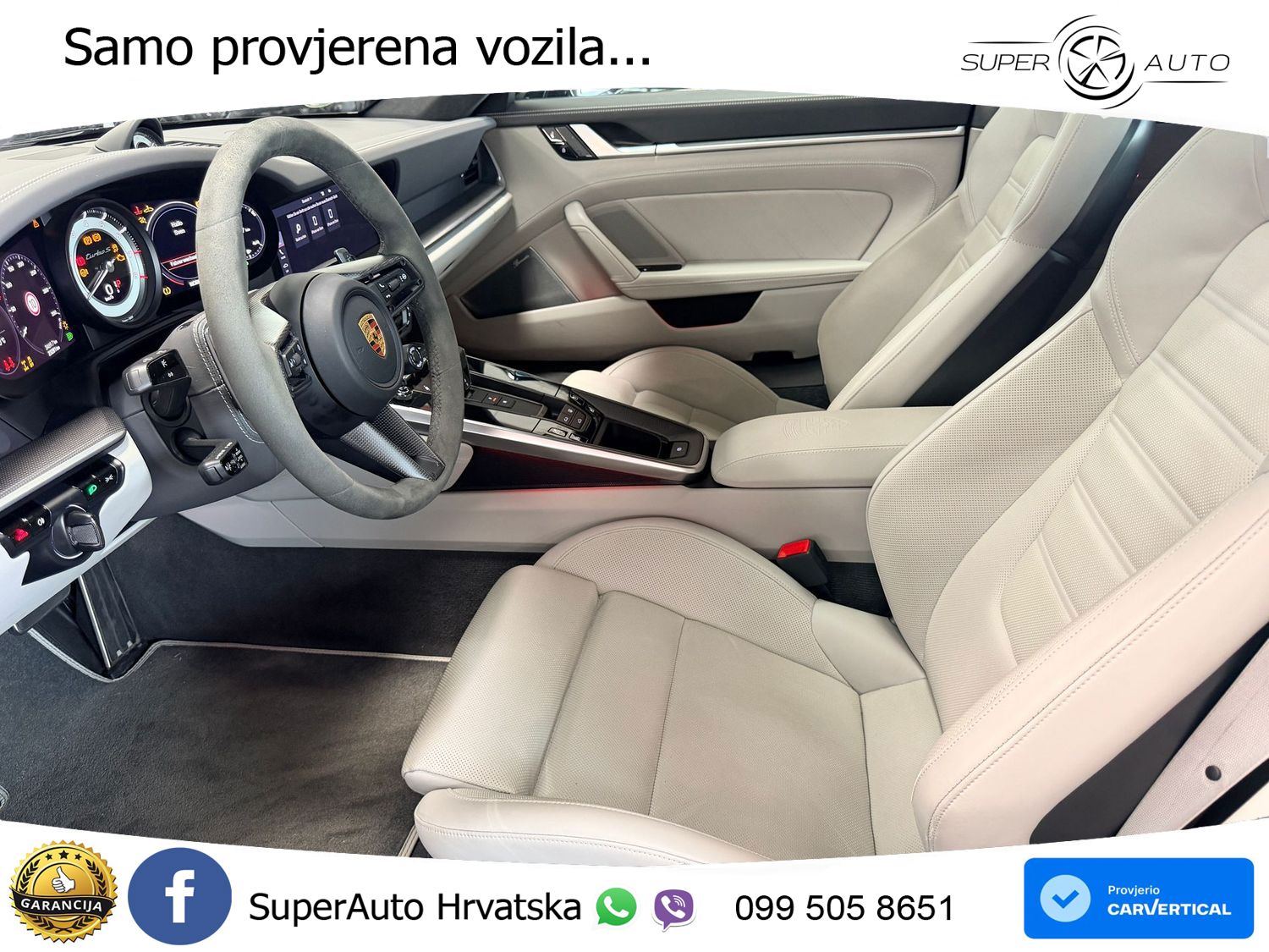 Porsche 911 Turbo S 3.8 (650 KS) PDK ZRAČNI+ACC+GR SJED+KAM