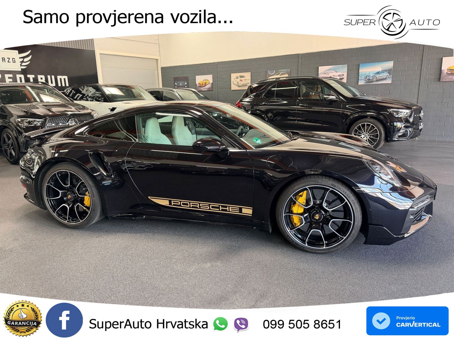 Porsche 911 Turbo S 3.8 (650 KS) PDK ZRAČNI+ACC+GR SJED+KAM