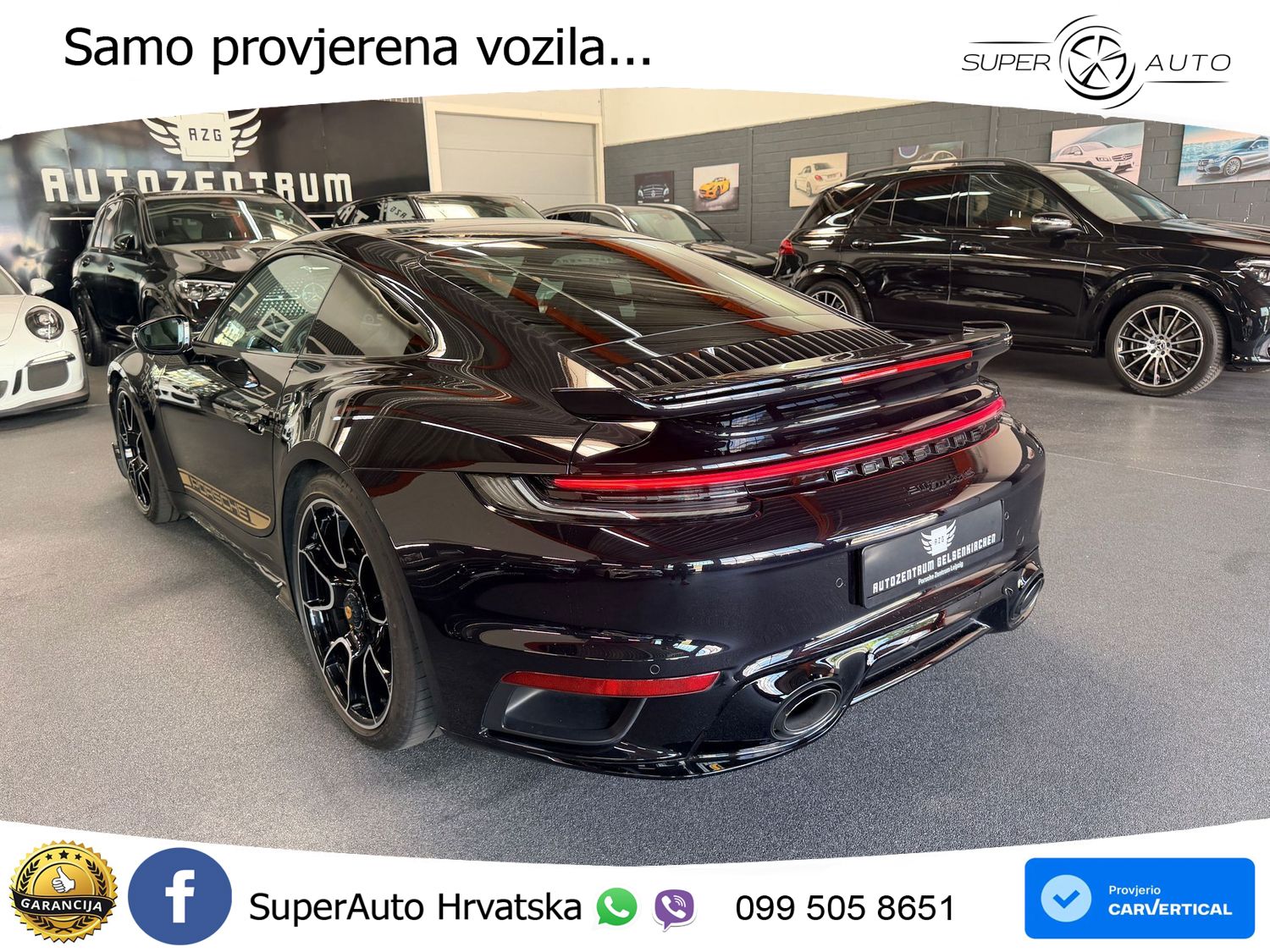 Porsche 911 Turbo S 3.8 (650 KS) PDK ZRAČNI+ACC+GR SJED+KAM