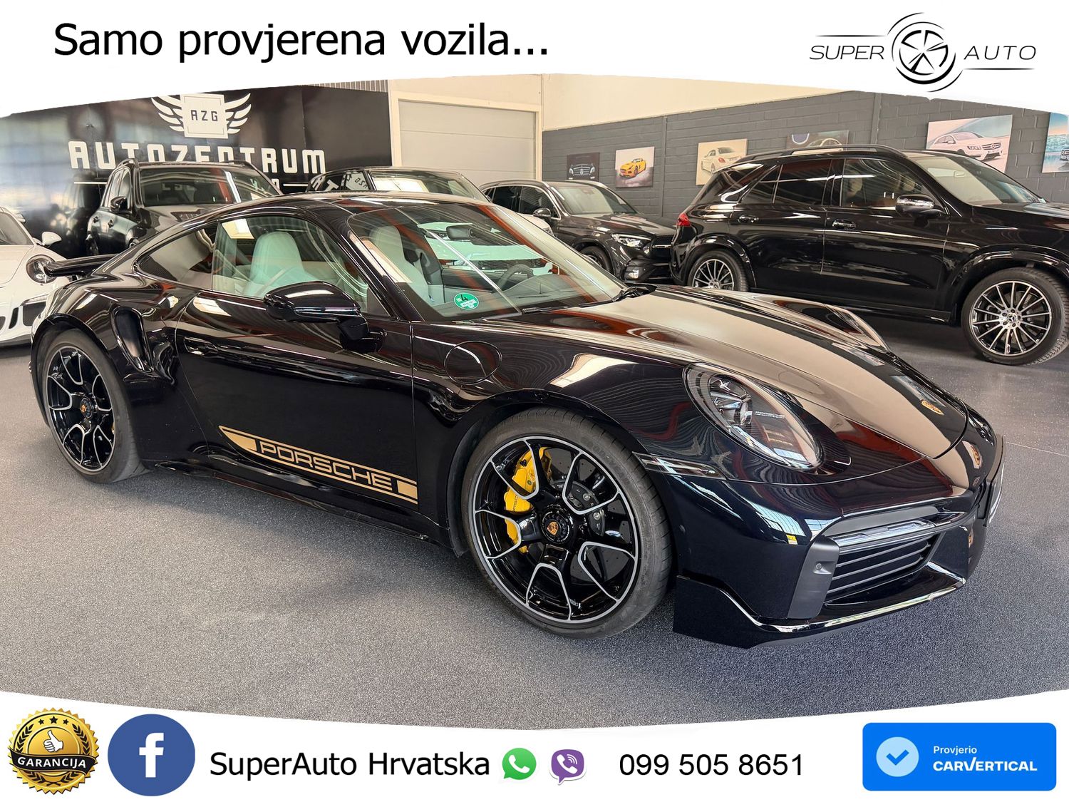 Porsche 911 Turbo S 3.8 (650 KS) PDK ZRAČNI+ACC+GR SJED+KAM