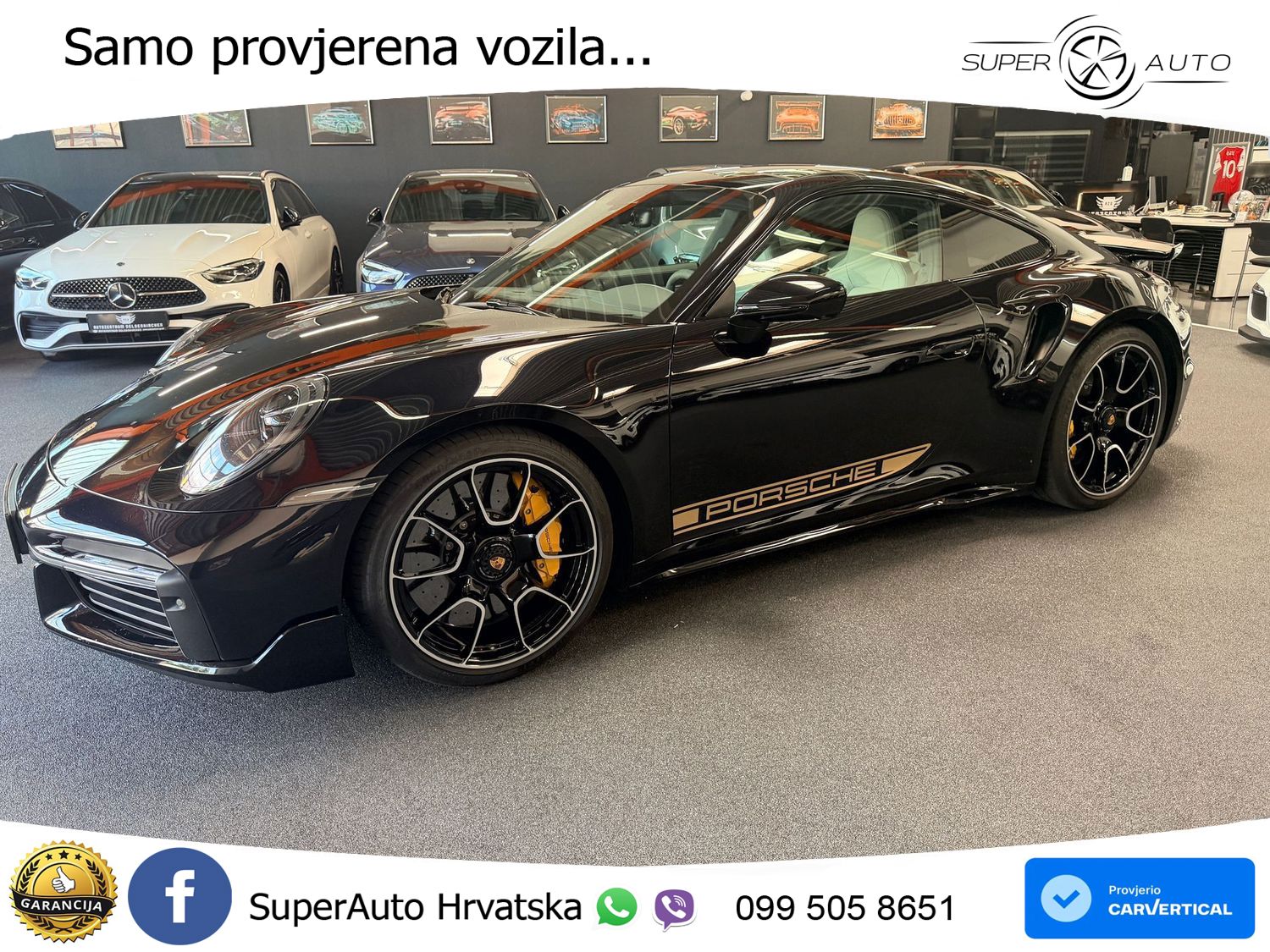 Porsche 911 Turbo S 3.8 (650 KS) PDK ZRAČNI+ACC+GR SJED+KAM