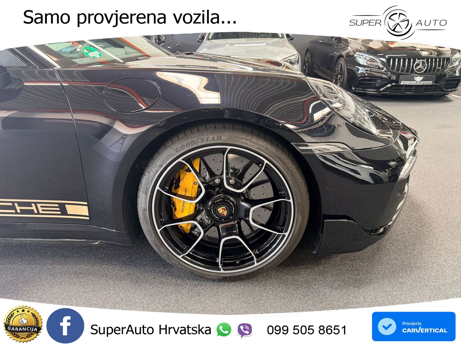 Porsche 911 Turbo S 3.8 (650 KS) PDK ZRAČNI+ACC+GR SJED+KAM