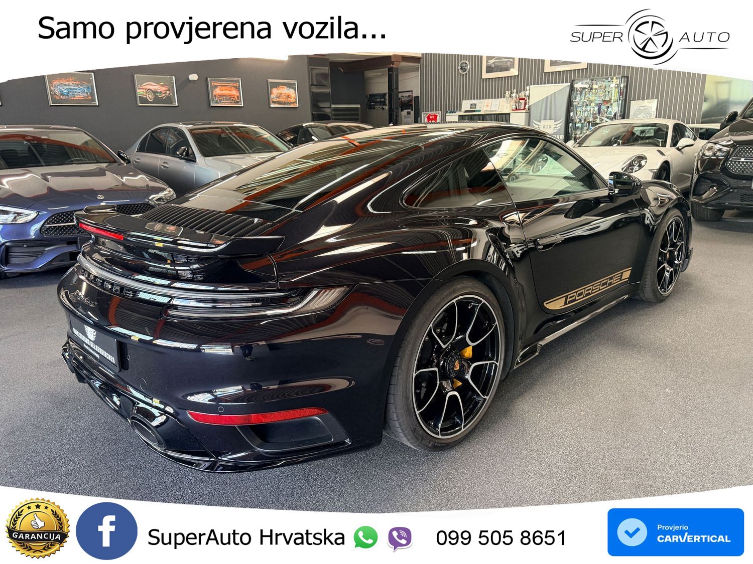 Porsche 911 Turbo S 3.8 (650 KS) PDK ZRAČNI+ACC+GR SJED+KAM