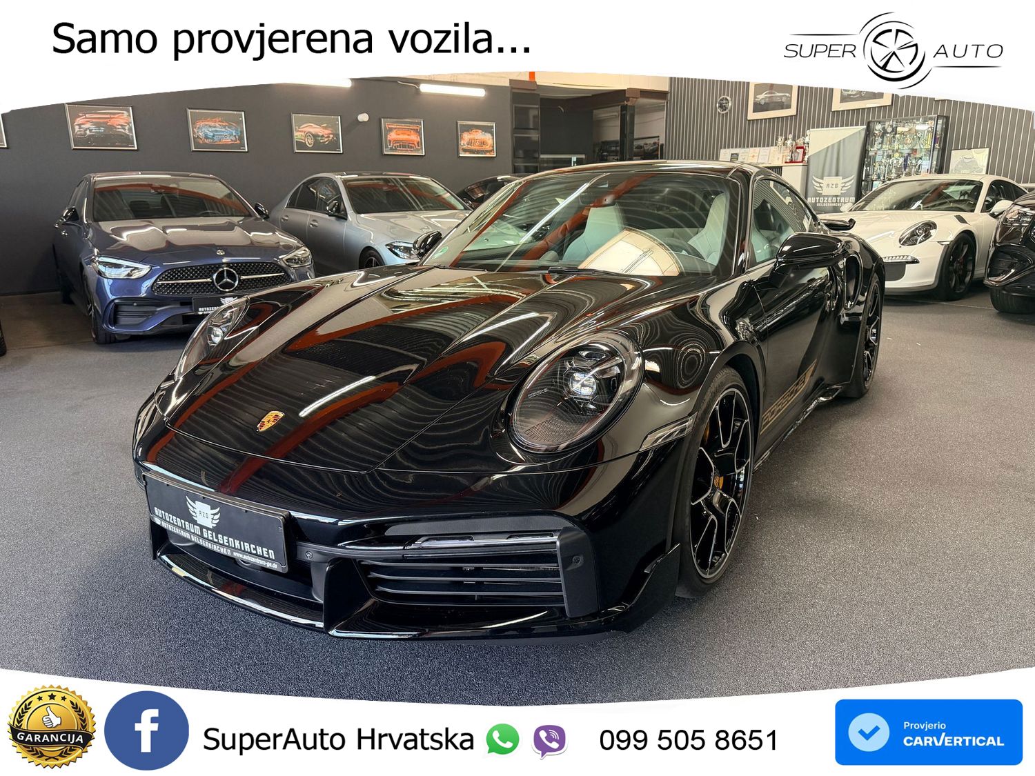 Porsche 911 Turbo S 3.8 (650 KS) PDK ZRAČNI+ACC+GR SJED+KAM