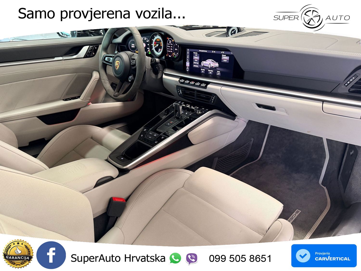 Porsche 911 Turbo S 3.8 (650 KS) PDK ZRAČNI+ACC+GR SJED+KAM