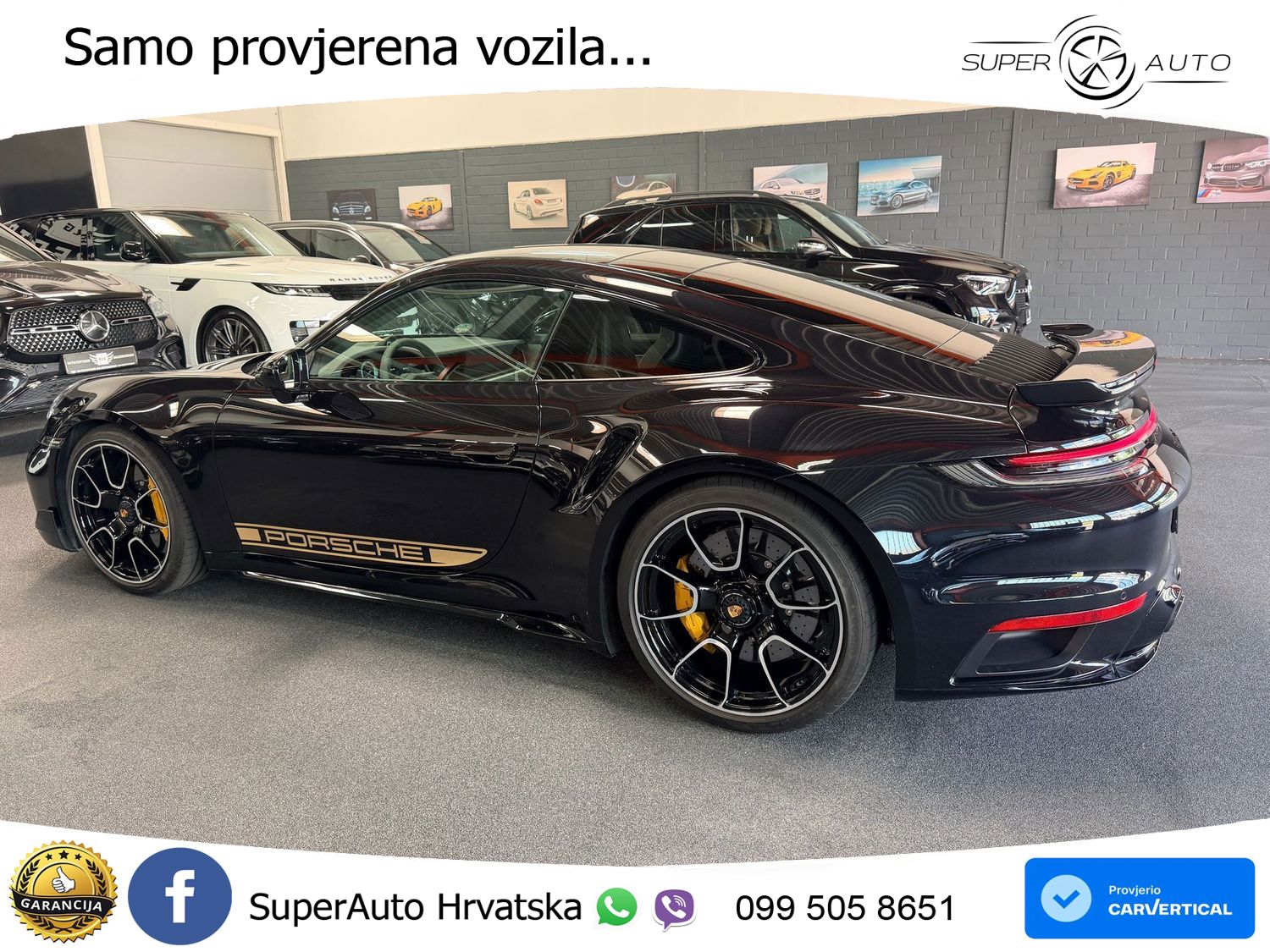 Porsche 911 Turbo S 3.8 (650 KS) PDK ZRAČNI+ACC+GR SJED+KAM