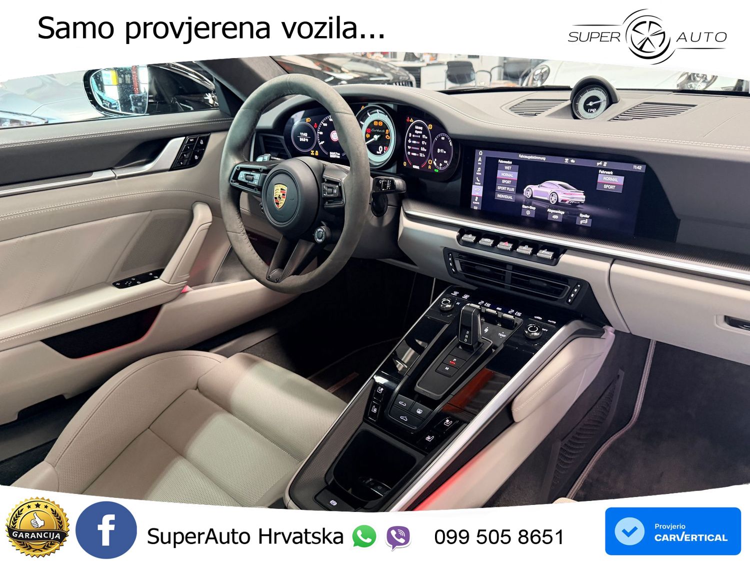 Porsche 911 Turbo S 3.8 (650 KS) PDK ZRAČNI+ACC+GR SJED+KAM