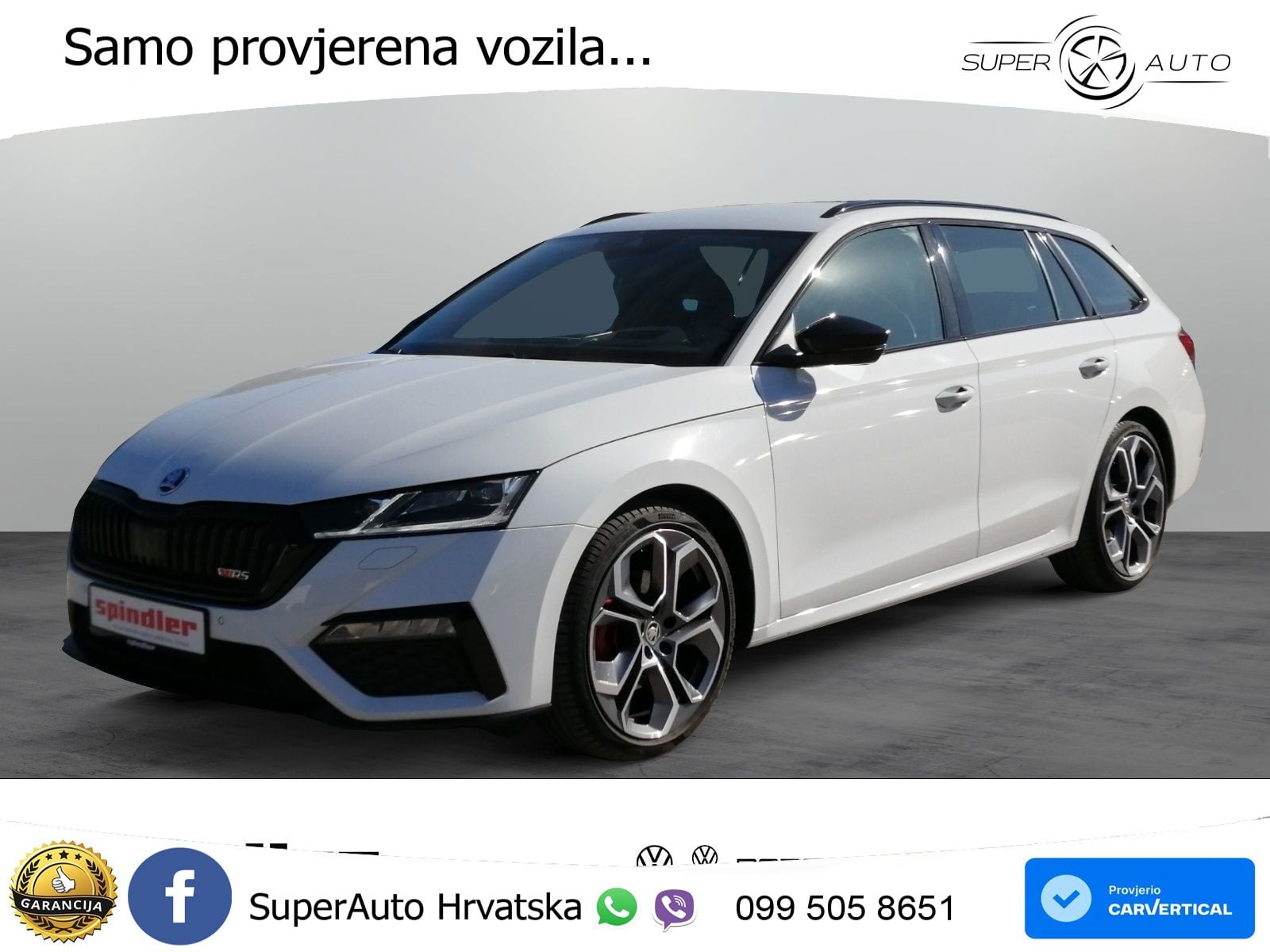 Škoda Octavia Combi RS 2.0 TDI (200 KS) 4x4 DSG LED+GR SJED+ACC