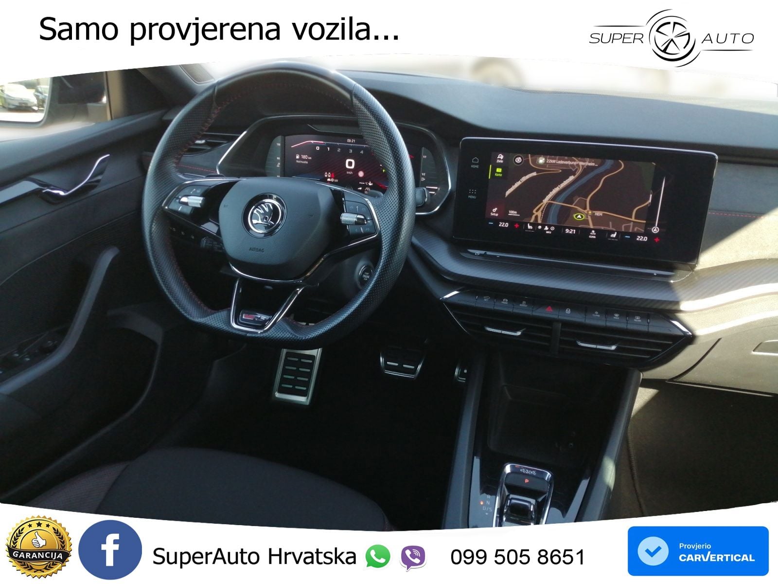 Škoda Octavia Combi RS 2.0 TDI (200 KS) 4x4 DSG LED+GR SJED+ACC