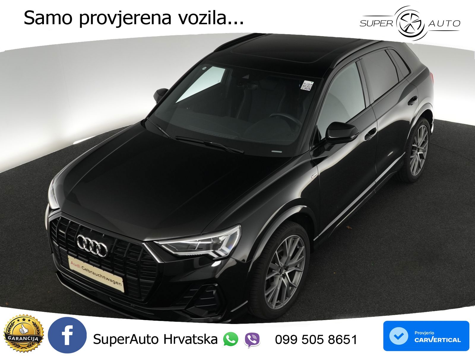 Audi Q3 45 TFSI (245 KS) quattro S tronic 2x S line LED+GR SJED+ACC