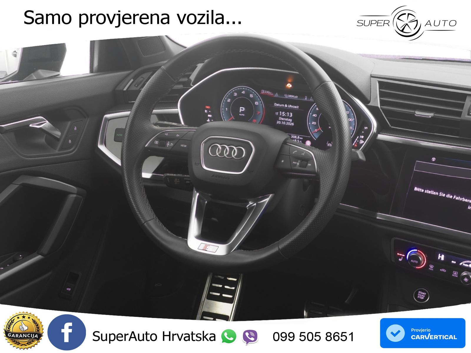Audi Q3 45 TFSI (245 KS) quattro S tronic 2x S line LED+GR SJED+ACC