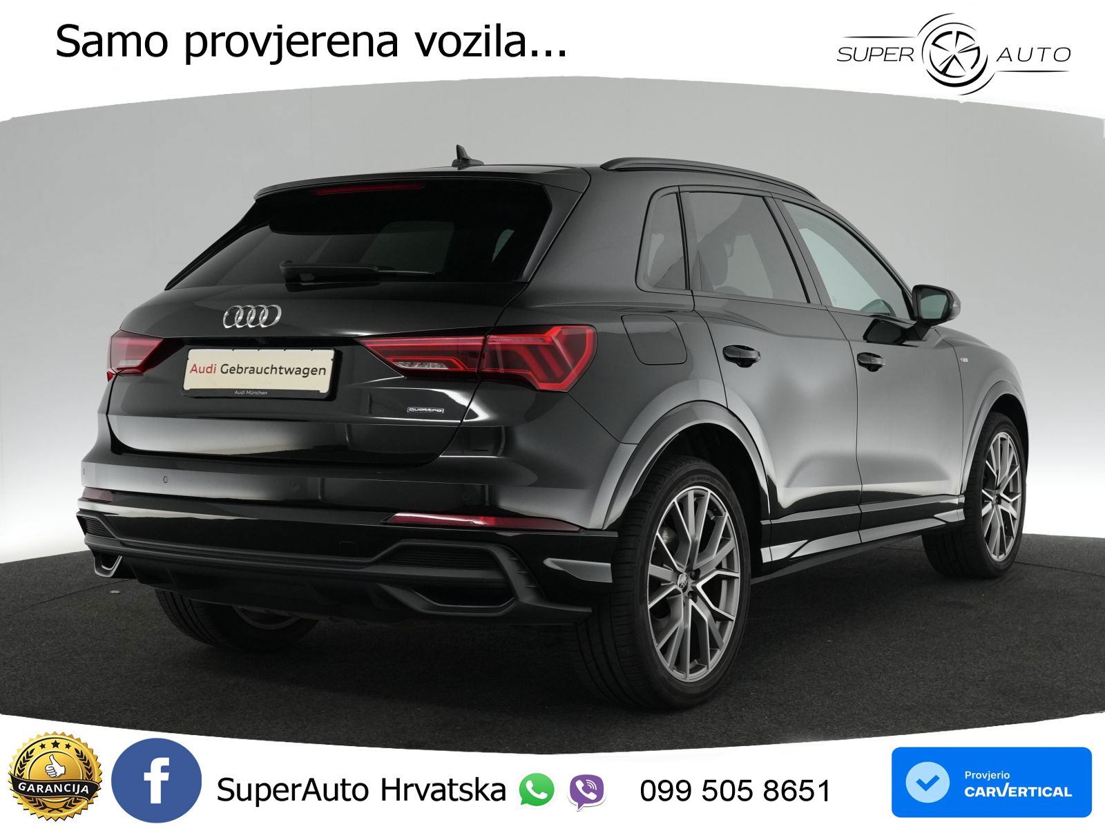 Audi Q3 45 TFSI (245 KS) quattro S tronic 2x S line LED+GR SJED+ACC