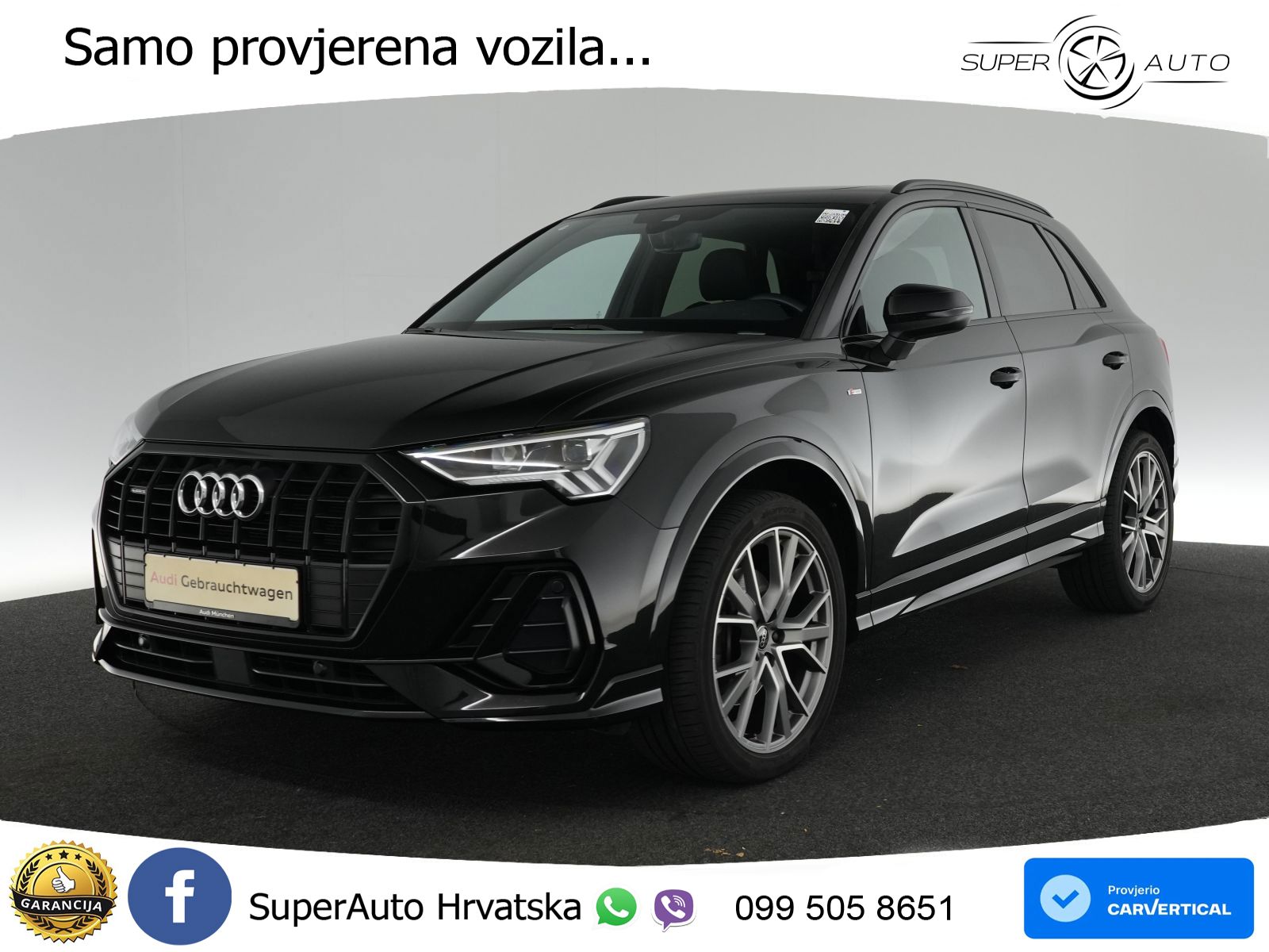 Audi Q3 45 TFSI (245 KS) quattro S tronic 2x S line LED+GR SJED+ACC