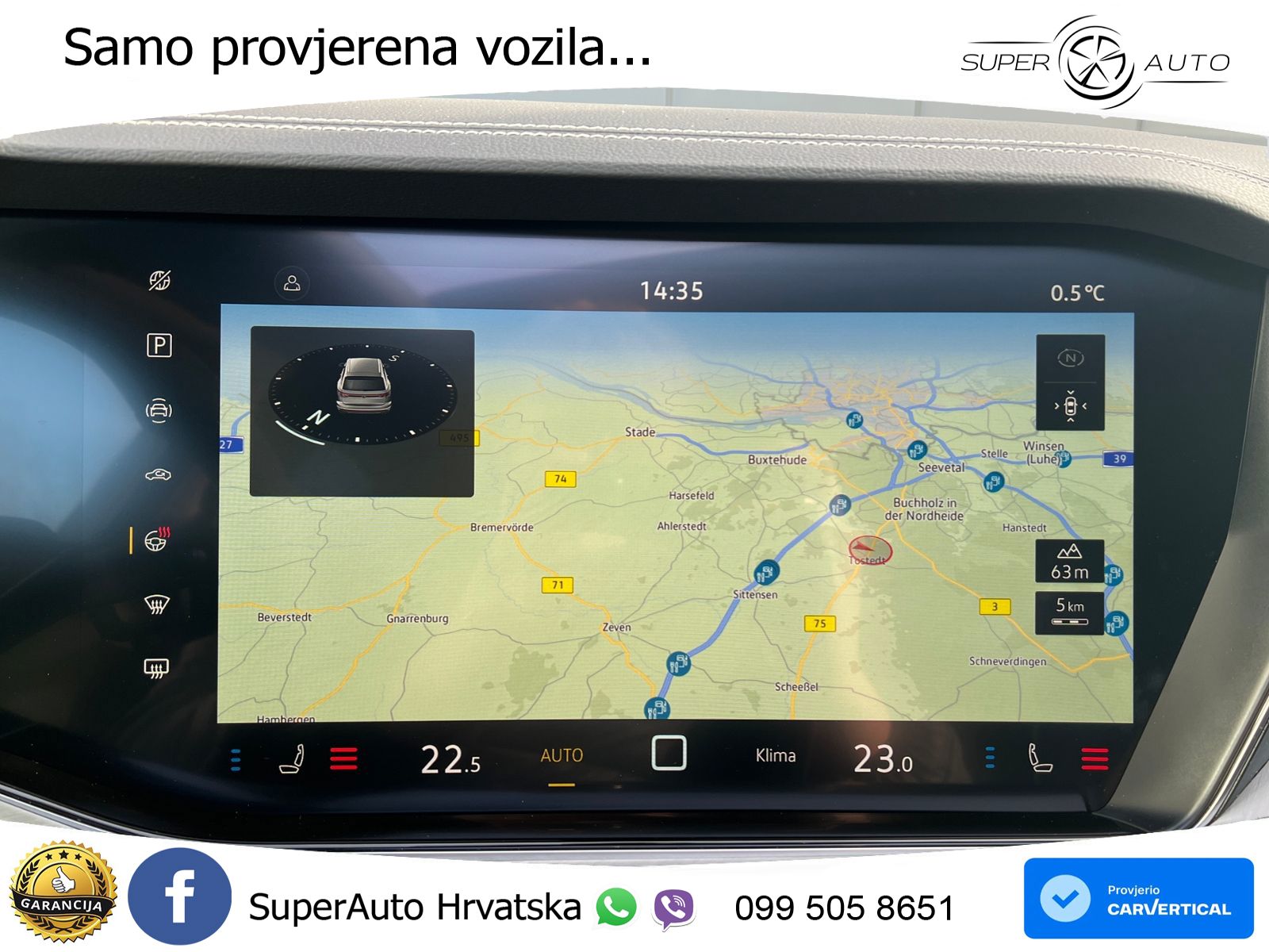 Volkswagen Touareg 3.0 V6 TDI (286 KS) 4MOTION Tiptronic ZRAČNI+ACC+GR SJED+KAM+PANO