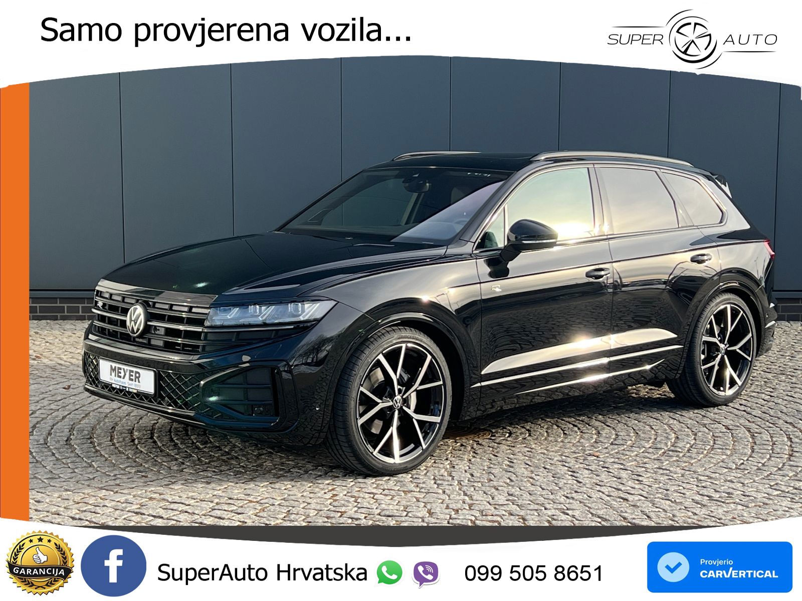 Volkswagen Touareg 3.0 V6 TDI (286 KS) 4MOTION Tiptronic ZRAČNI+ACC+GR SJED+KAM+PANO