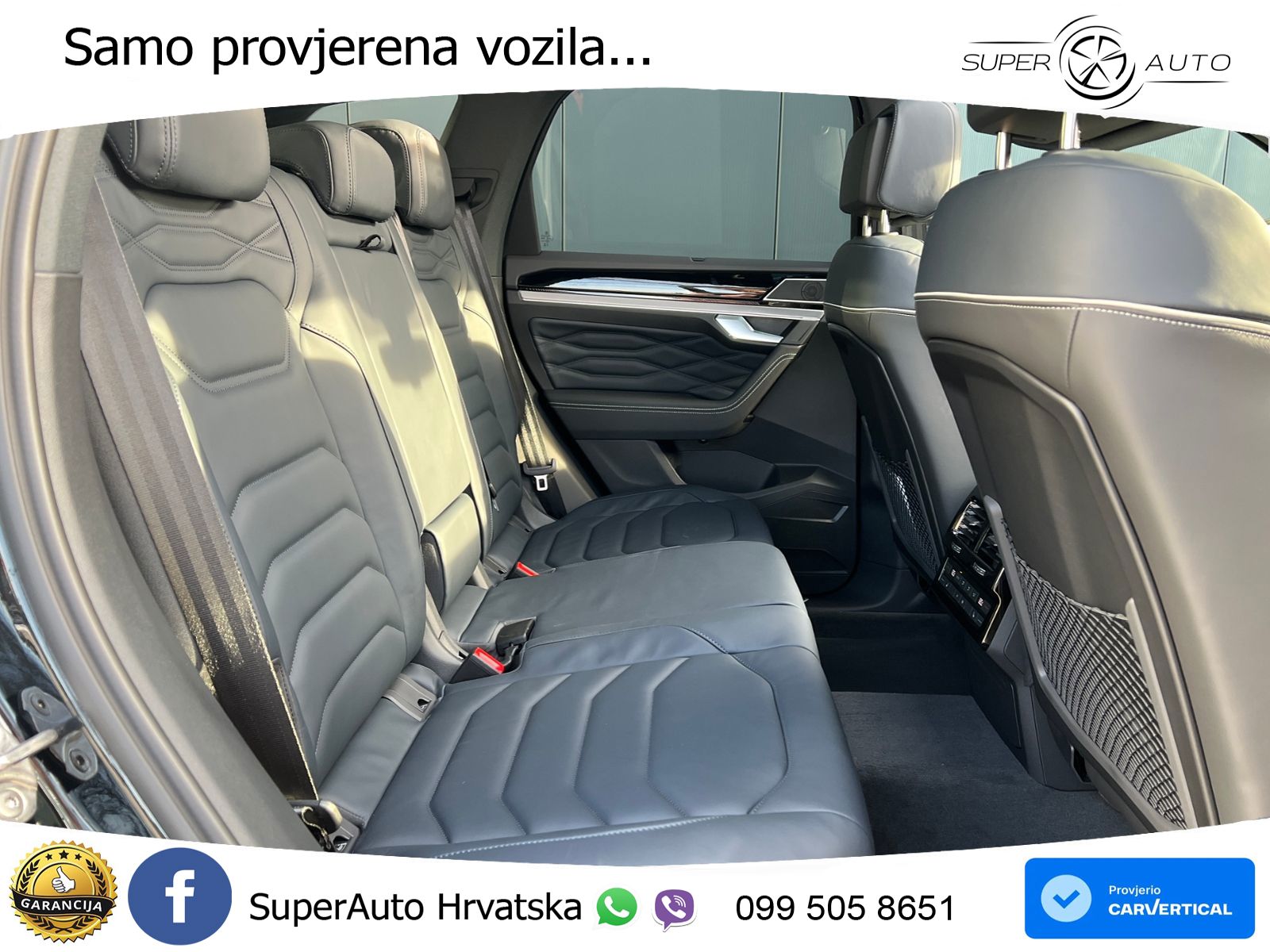 Volkswagen Touareg 3.0 V6 TDI (286 KS) 4MOTION Tiptronic ZRAČNI+ACC+GR SJED+KAM+PANO