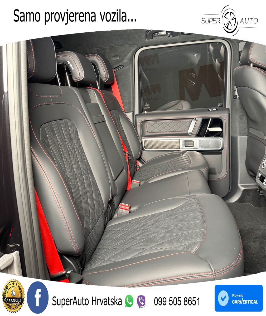 Mercedes AMG G 63 Long V8 (585 KS) 4MATIC 9G-TRONIC AMG SPEEDSHIFT TCT ZRAČNI+ACC+4xGR SJED+KAM
