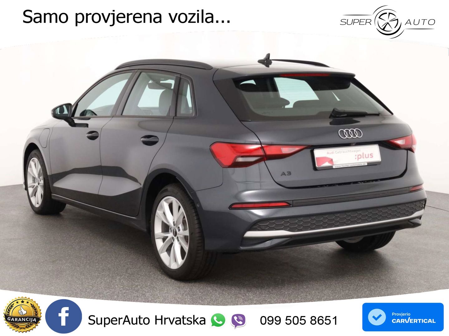 Audi A3 Sportback 40 TFSI e (204 KS) Plug-in Hybrid S tronic LED+GR SJED+ACC