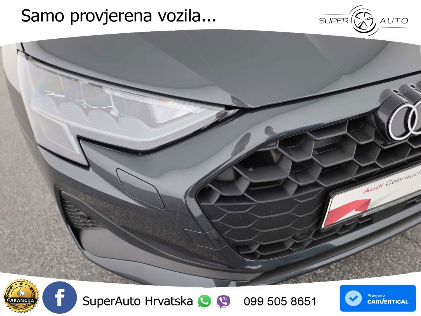 Audi A3 Sportback 40 TFSI e (204 KS) Plug-in Hybrid S tronic LED+GR SJED+ACC