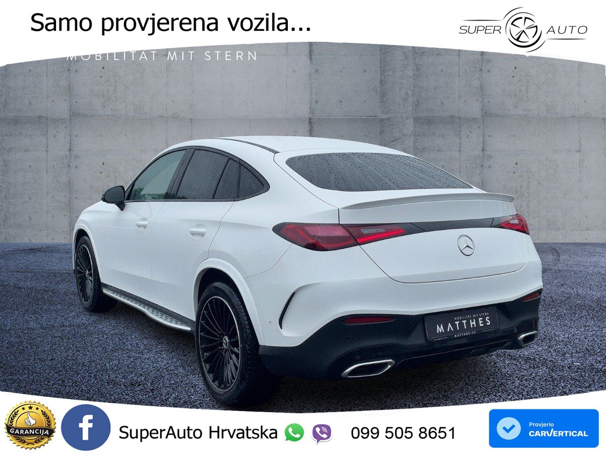 Mercedes GLC Coupe 220d (197 KS) 4MATIC 9G-TRONIC AMG LED+GR SJED+ACC