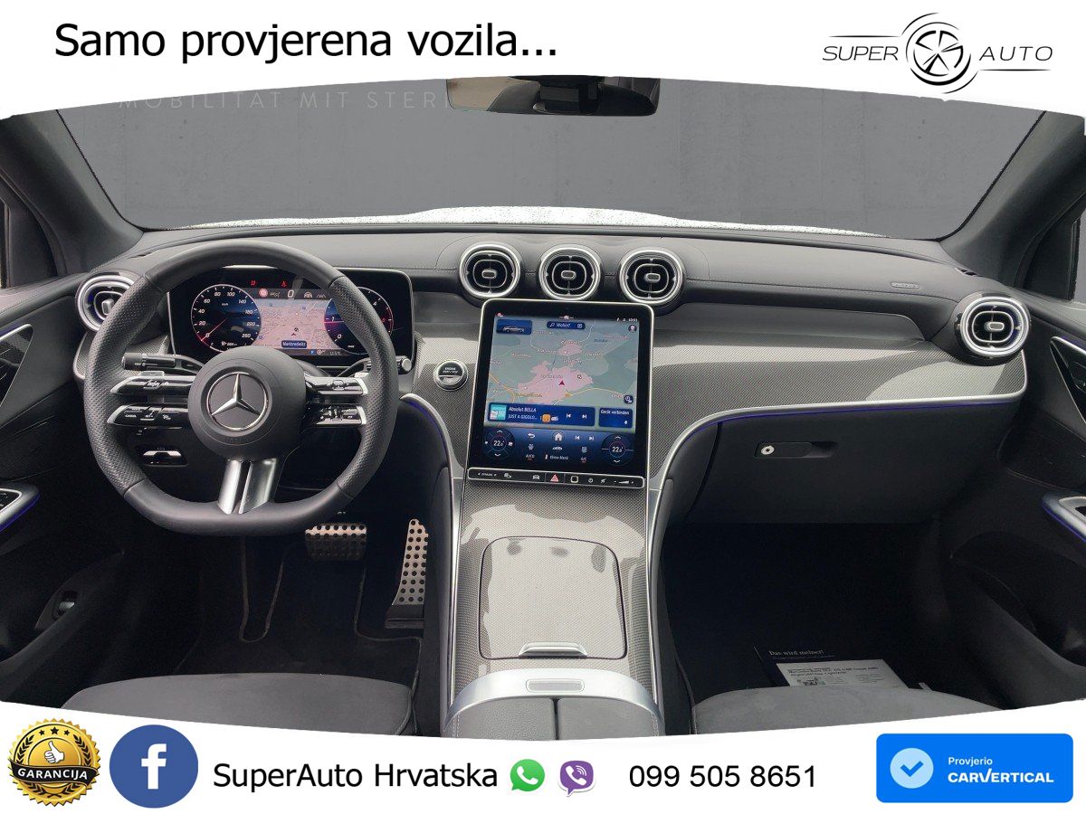 Mercedes GLC Coupe 220d (197 KS) 4MATIC 9G-TRONIC AMG LED+GR SJED+ACC