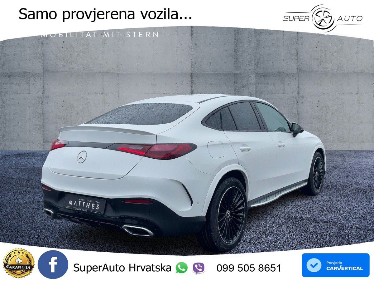 Mercedes GLC Coupe 220d (197 KS) 4MATIC 9G-TRONIC AMG LED+GR SJED+ACC