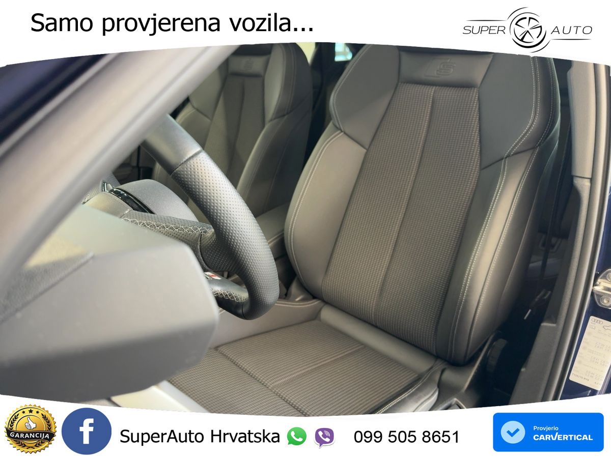 Audi S3 Limuzina 2.0 TFSI (310 KS) quattro S tronic MATRIX+GR SJED+KAM