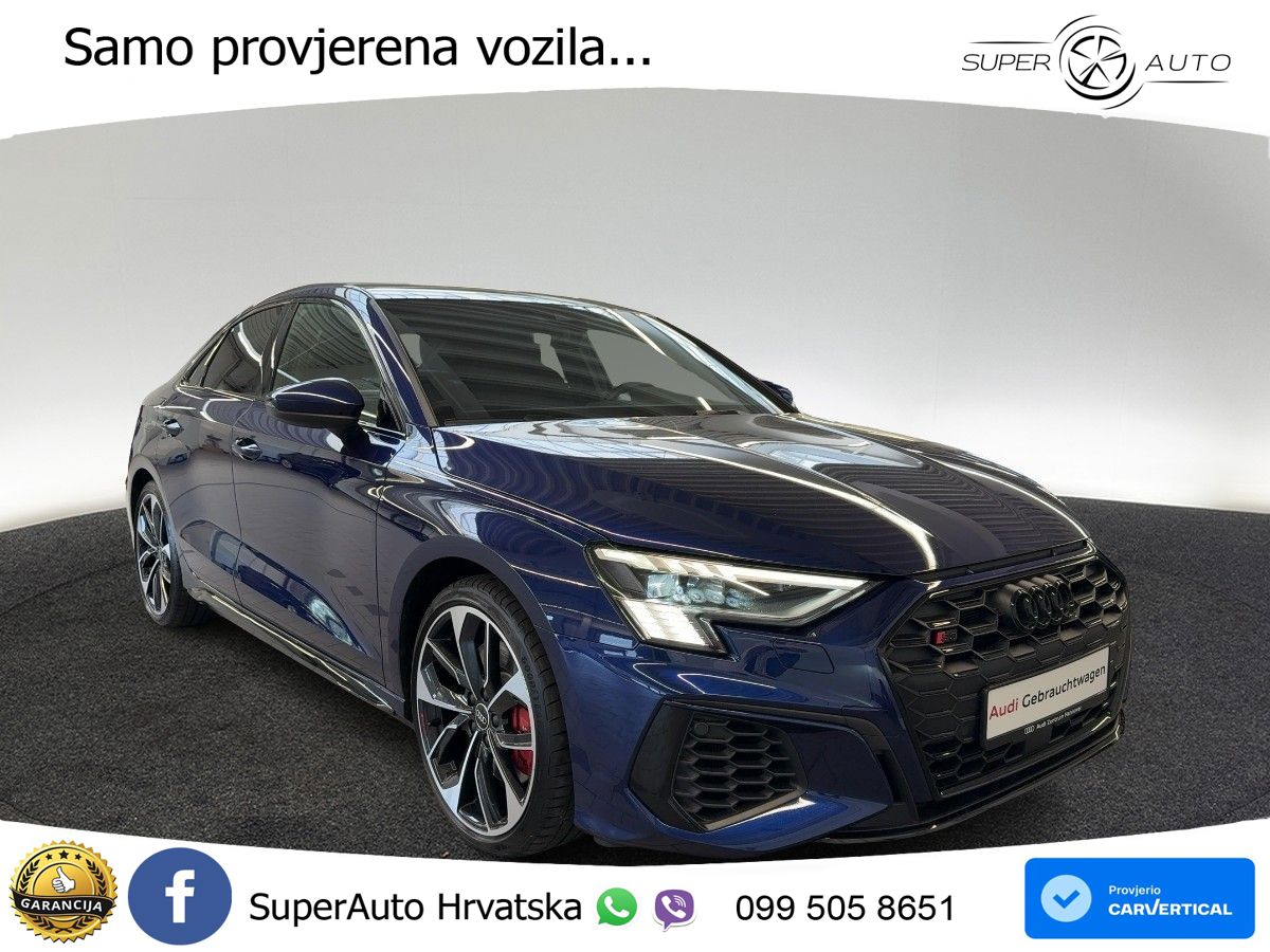 Audi S3 Limuzina 2.0 TFSI (310 KS) quattro S tronic MATRIX+GR SJED+KAM
