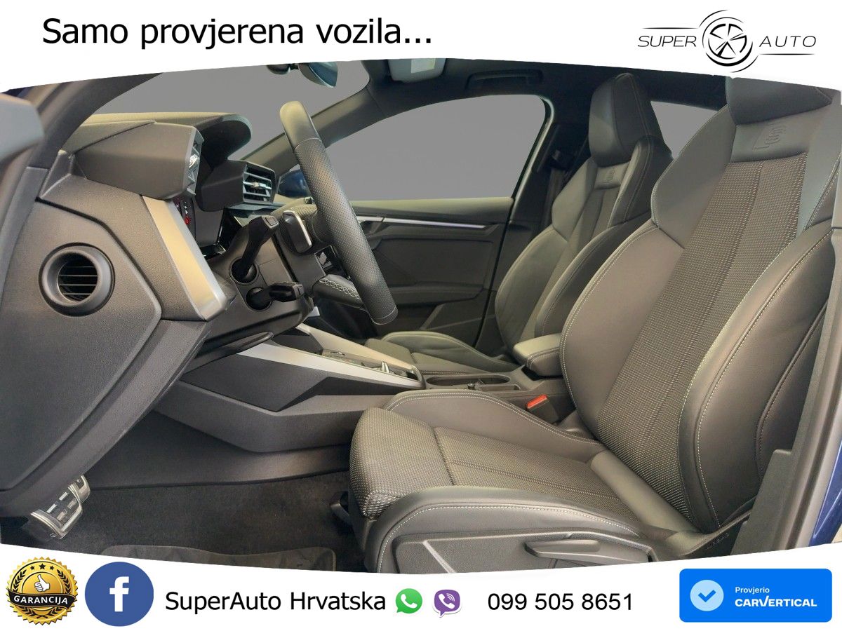 Audi S3 Limuzina 2.0 TFSI (310 KS) quattro S tronic MATRIX+GR SJED+KAM
