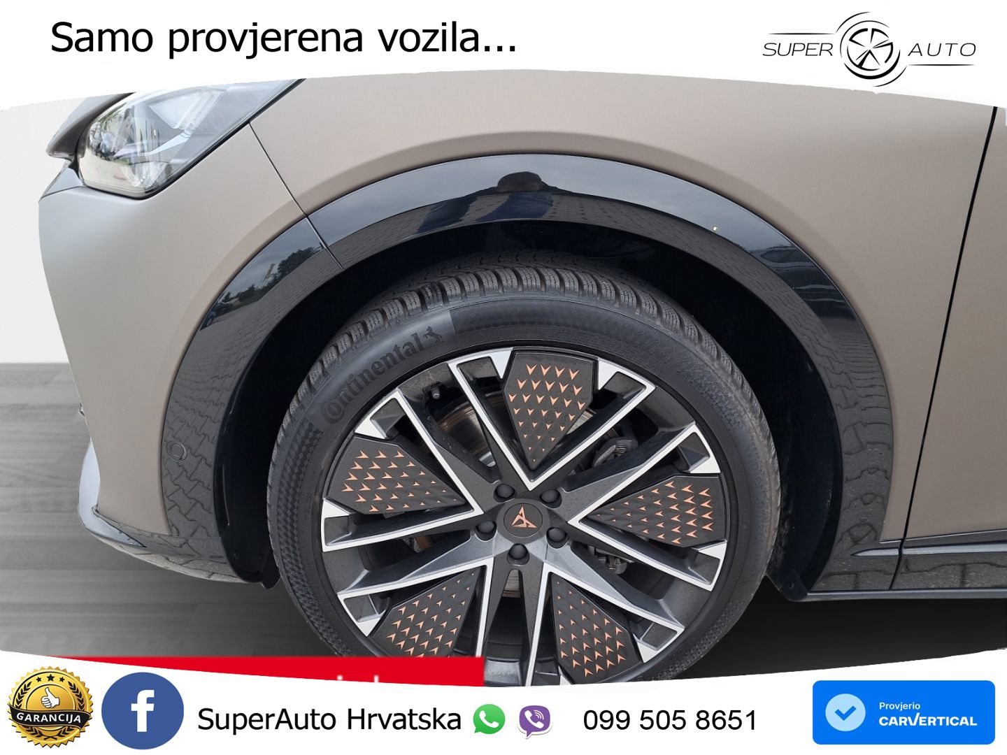 Cupra Tavascan 82 kWh (340 KS)  4WD VZ ACC+HEAD+4xGR SJED+360+PANO
