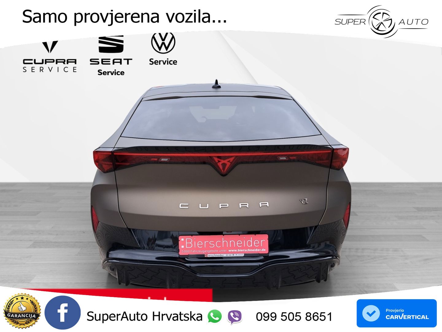 Cupra Tavascan 82 kWh (340 KS)  4WD VZ ACC+HEAD+4xGR SJED+360+PANO