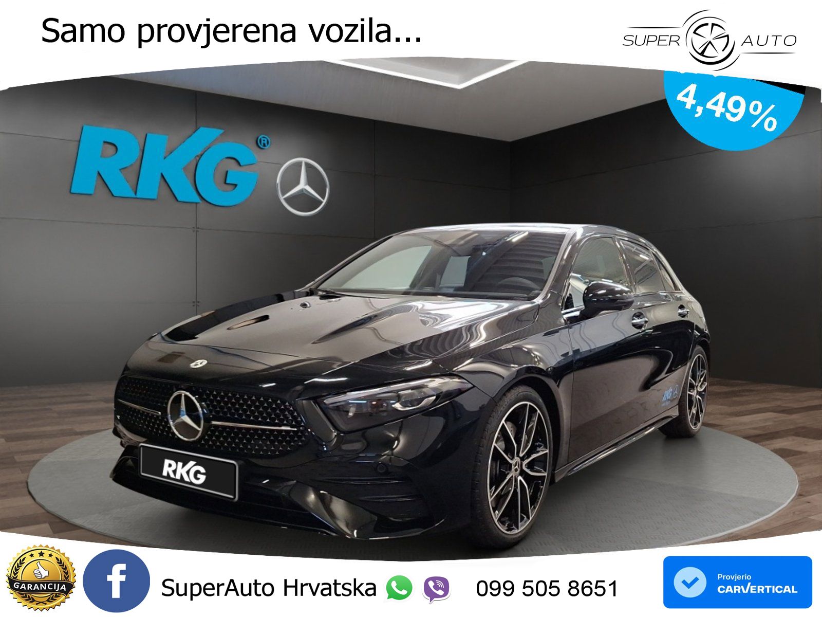 Mercedes-Benz A 250 4MATIC 8G-DCT AMG ACC+GR SJED+360+PANO