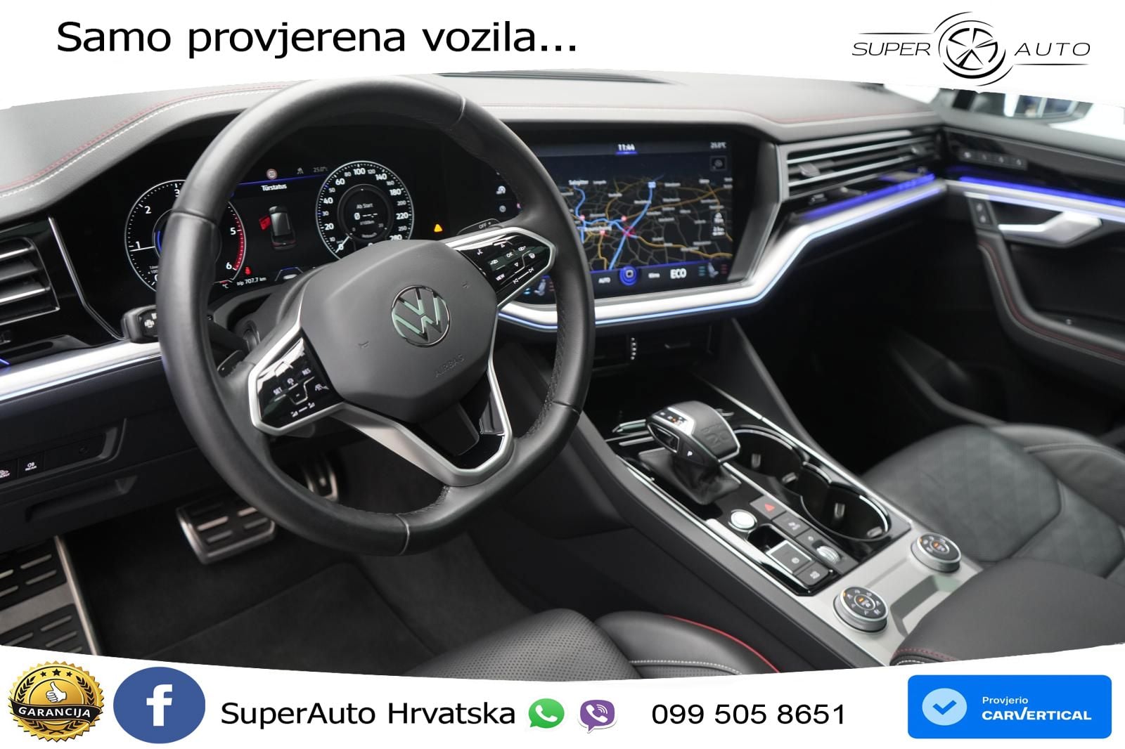 Volkswagen Touareg 3.0 V6 TDI (286 KS) 4MOTION Tiptronic R-Line ACC+HEAD+4xGR SJED+360+PANO