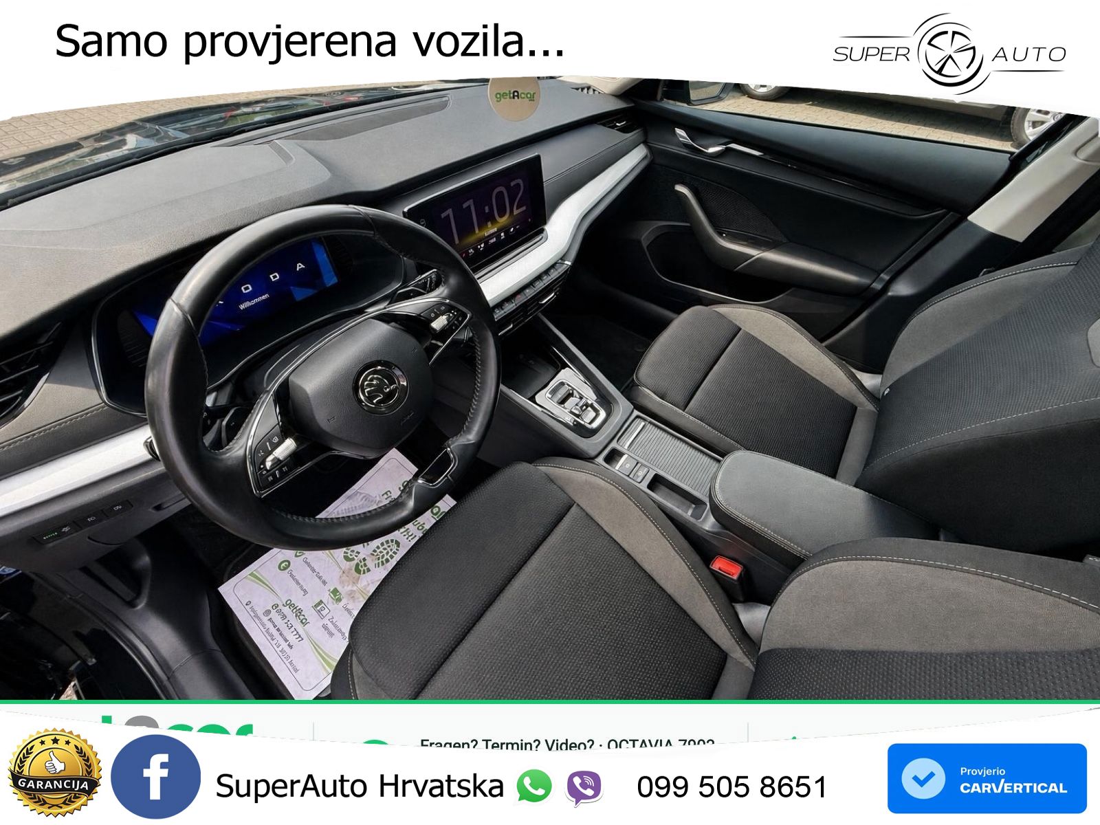 Škoda Octavia Combi 2.0 TDI (150 KS) DSG LED+GR SJED+ACC