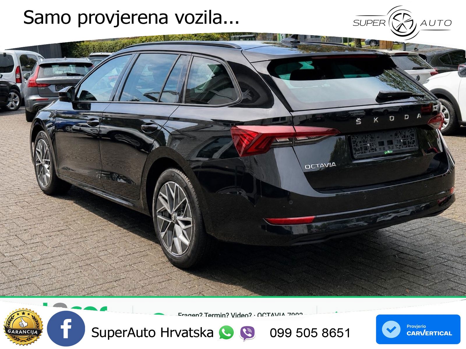 Škoda Octavia Combi 2.0 TDI (150 KS) DSG LED+GR SJED+ACC