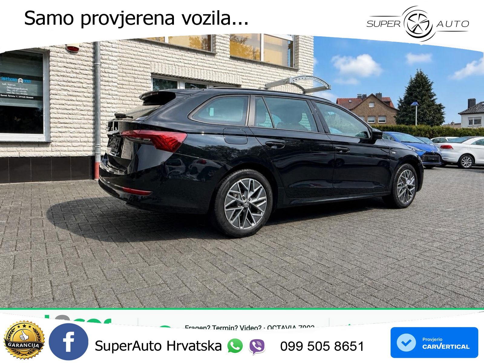 Škoda Octavia Combi 2.0 TDI (150 KS) DSG LED+GR SJED+ACC