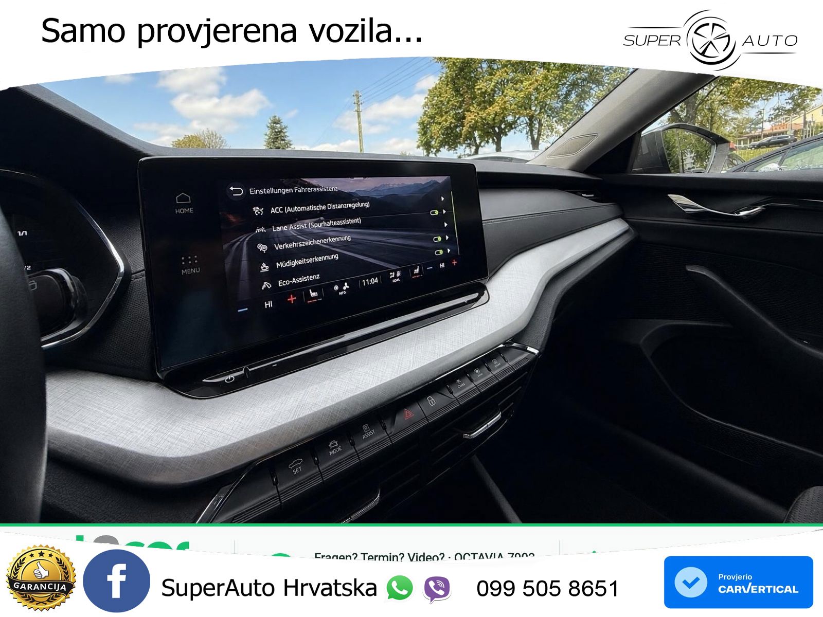 Škoda Octavia Combi 2.0 TDI (150 KS) DSG LED+GR SJED+ACC