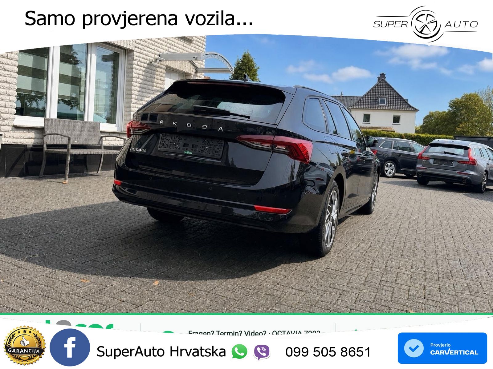 Škoda Octavia Combi 2.0 TDI (150 KS) DSG LED+GR SJED+ACC