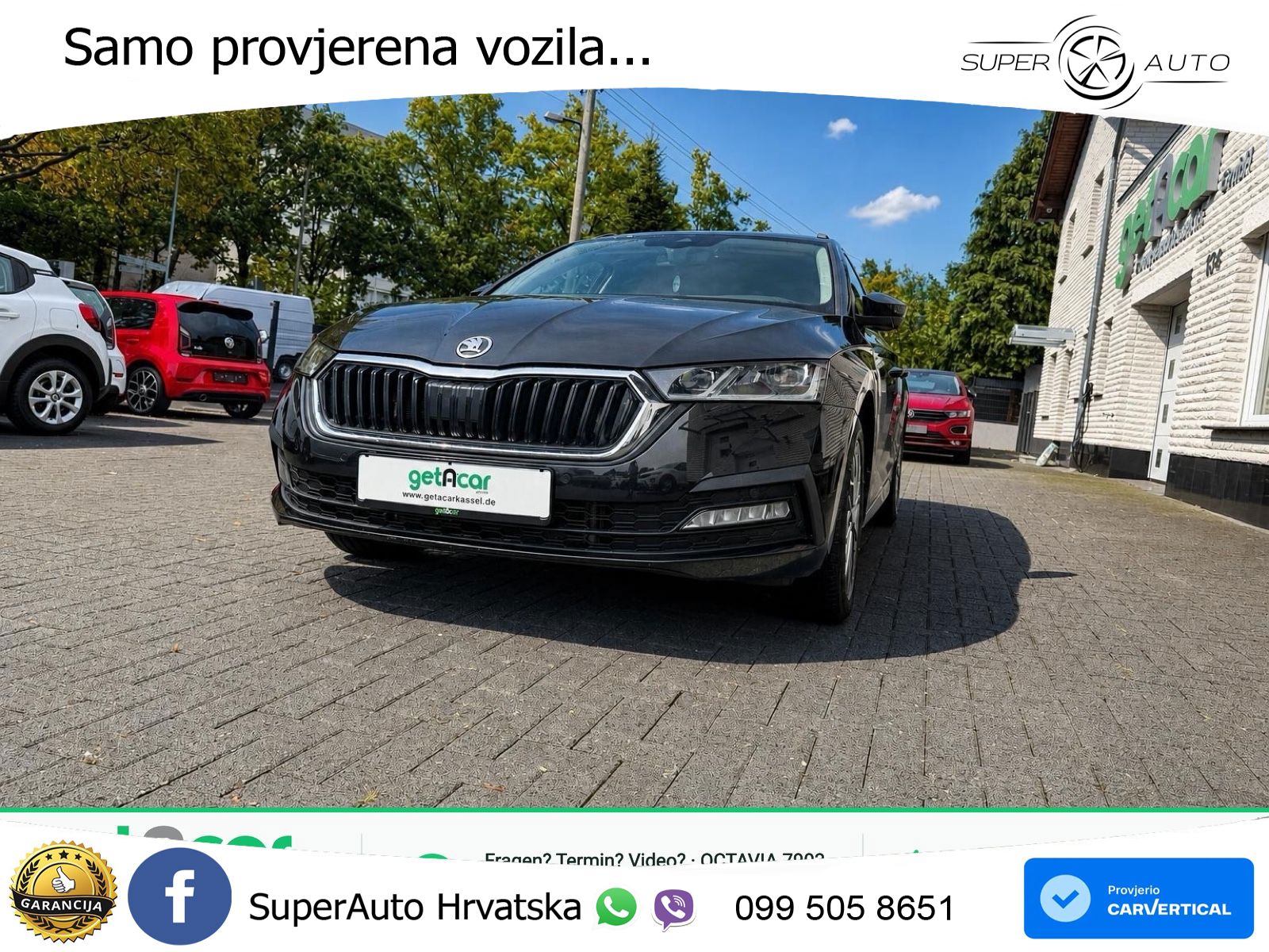 Škoda Octavia Combi 2.0 TDI (150 KS) DSG LED+GR SJED+ACC