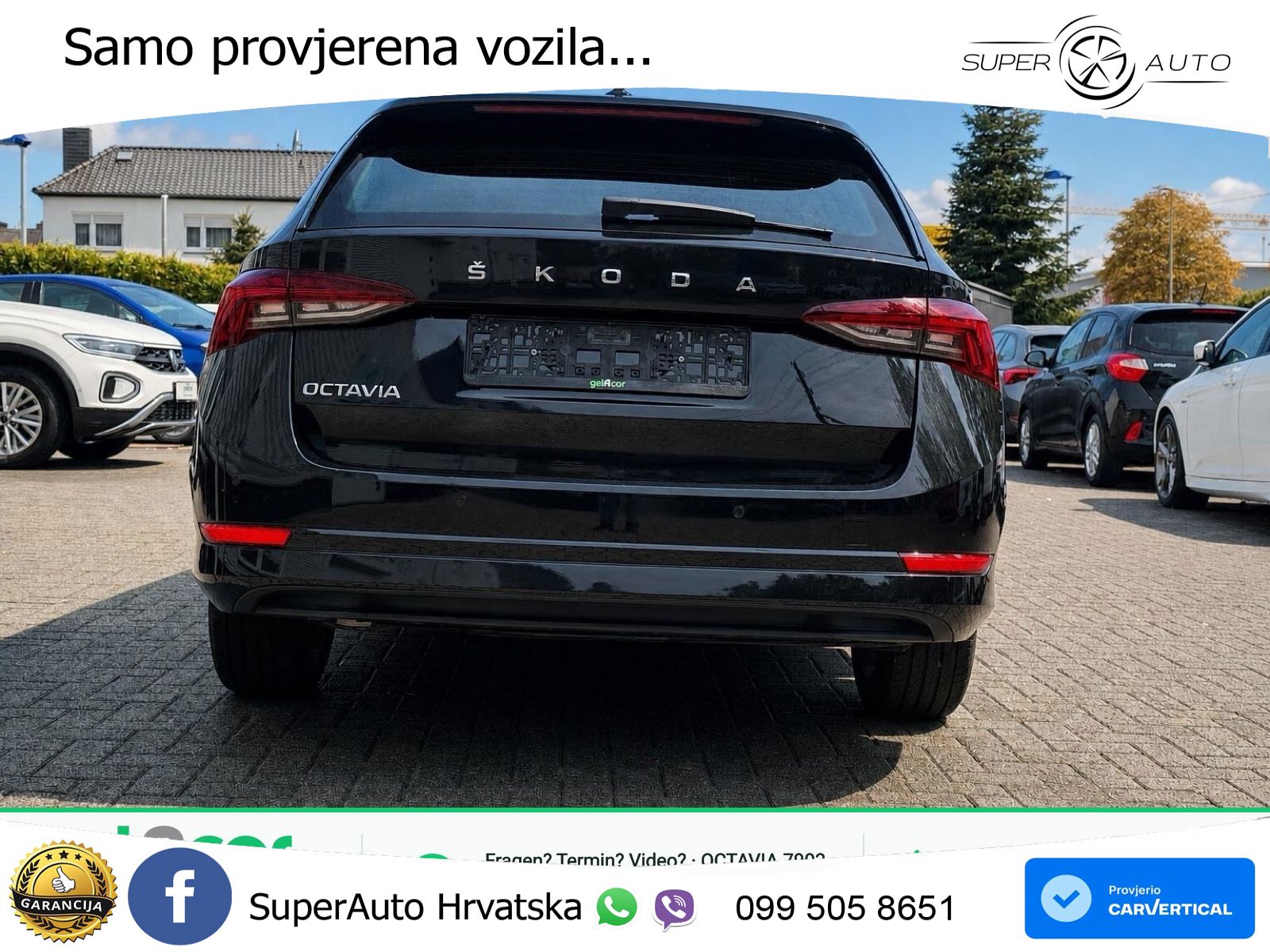 Škoda Octavia Combi 2.0 TDI (150 KS) DSG LED+GR SJED+ACC