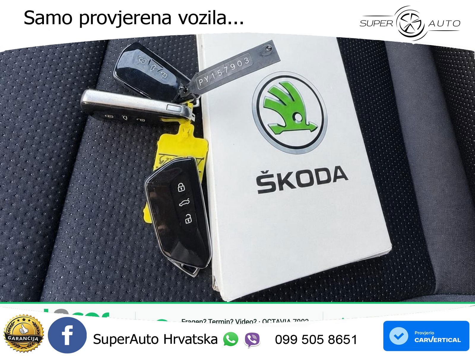 Škoda Octavia Combi 2.0 TDI (150 KS) DSG LED+GR SJED+ACC
