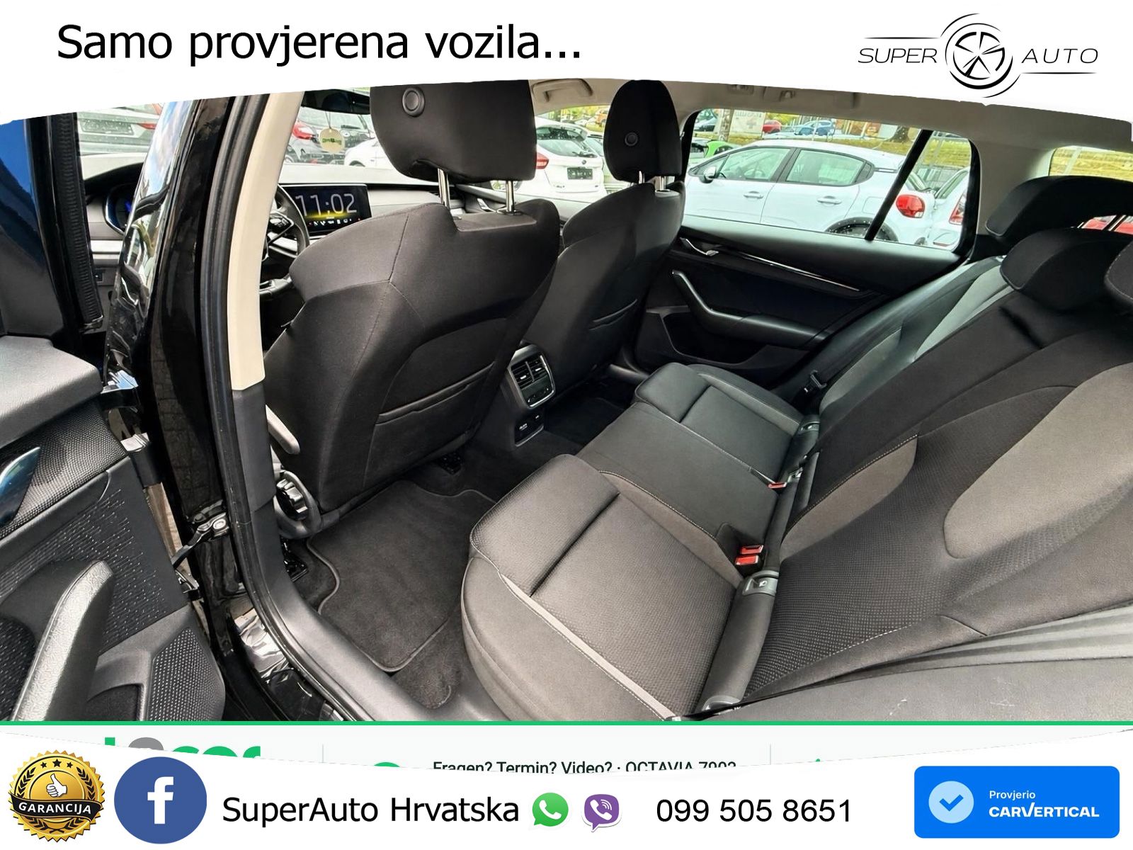 Škoda Octavia Combi 2.0 TDI (150 KS) DSG LED+GR SJED+ACC