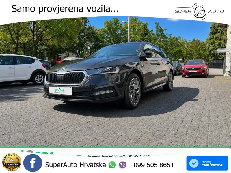 Škoda Octavia Combi 2.0 TDI (150 KS) DSG LED+GR SJED+ACC