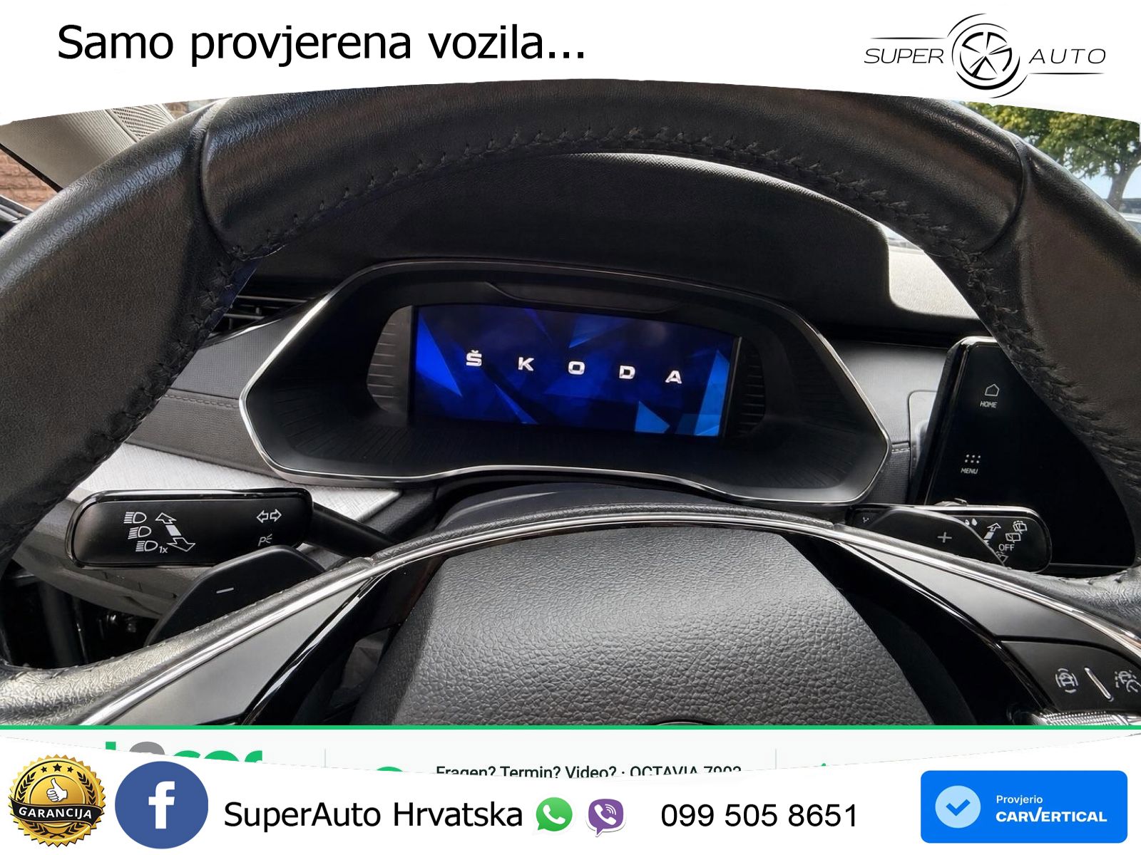 Škoda Octavia Combi 2.0 TDI (150 KS) DSG LED+GR SJED+ACC