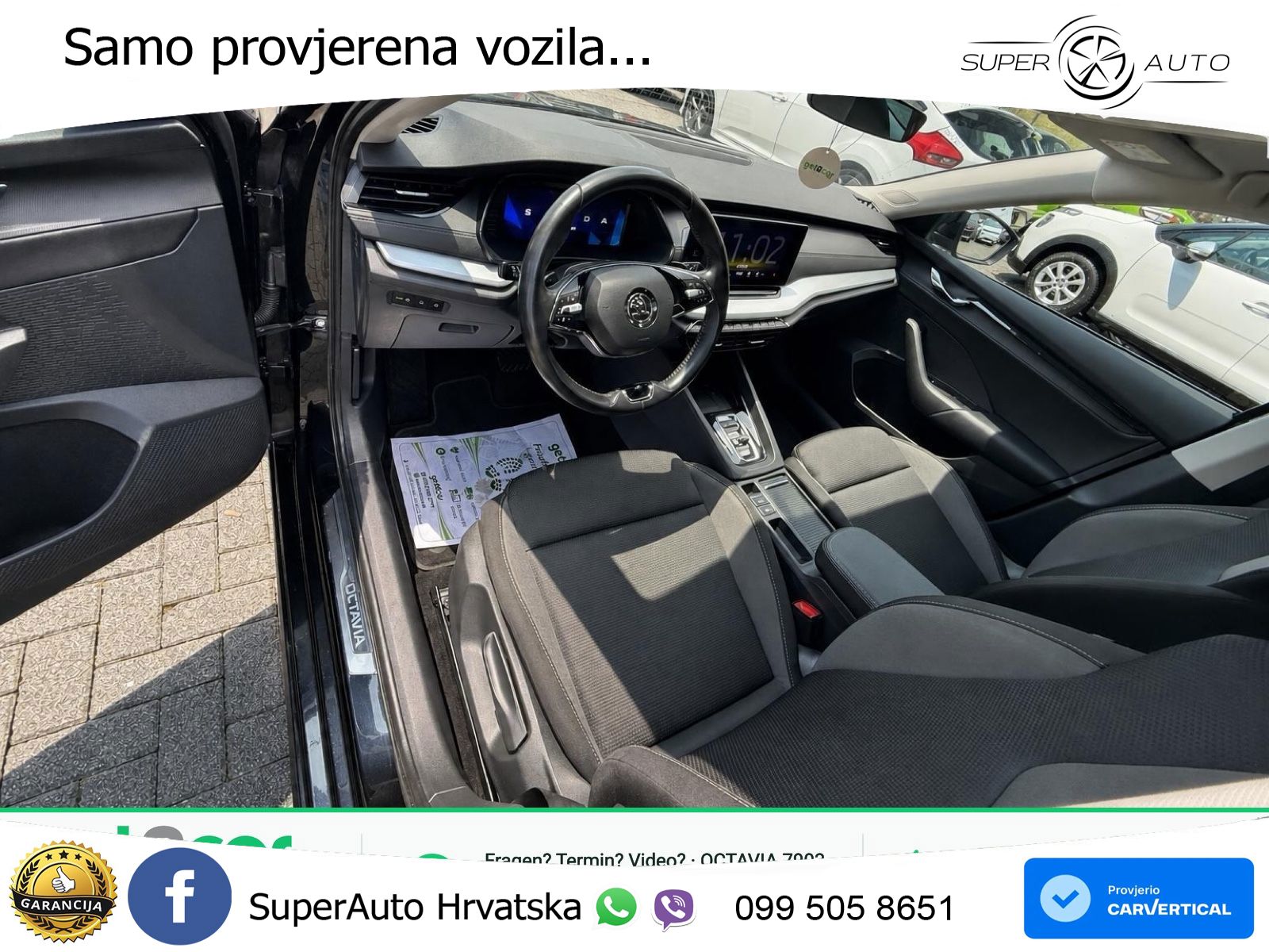 Škoda Octavia Combi 2.0 TDI (150 KS) DSG LED+GR SJED+ACC