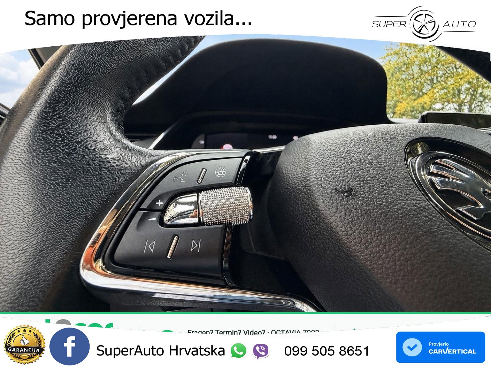 Škoda Octavia Combi 2.0 TDI (150 KS) DSG LED+GR SJED+ACC