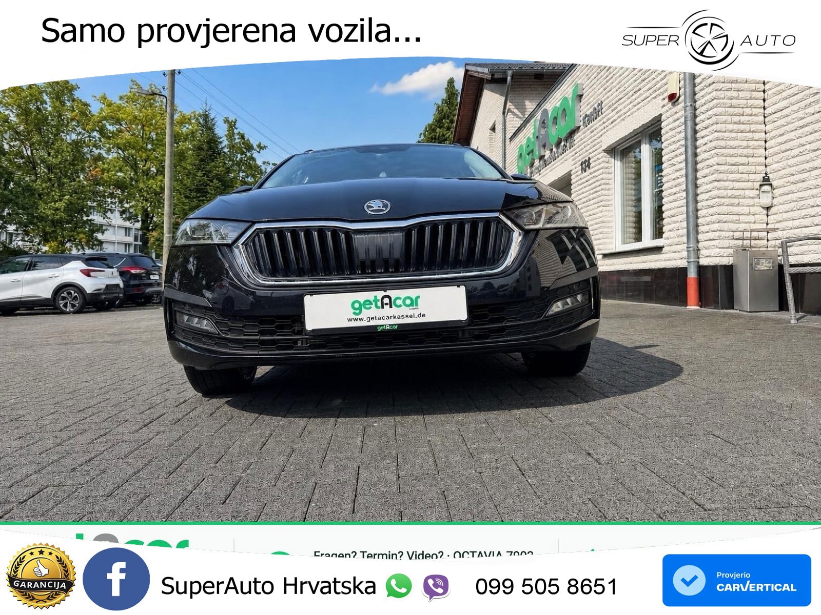 Škoda Octavia Combi 2.0 TDI (150 KS) DSG LED+GR SJED+ACC