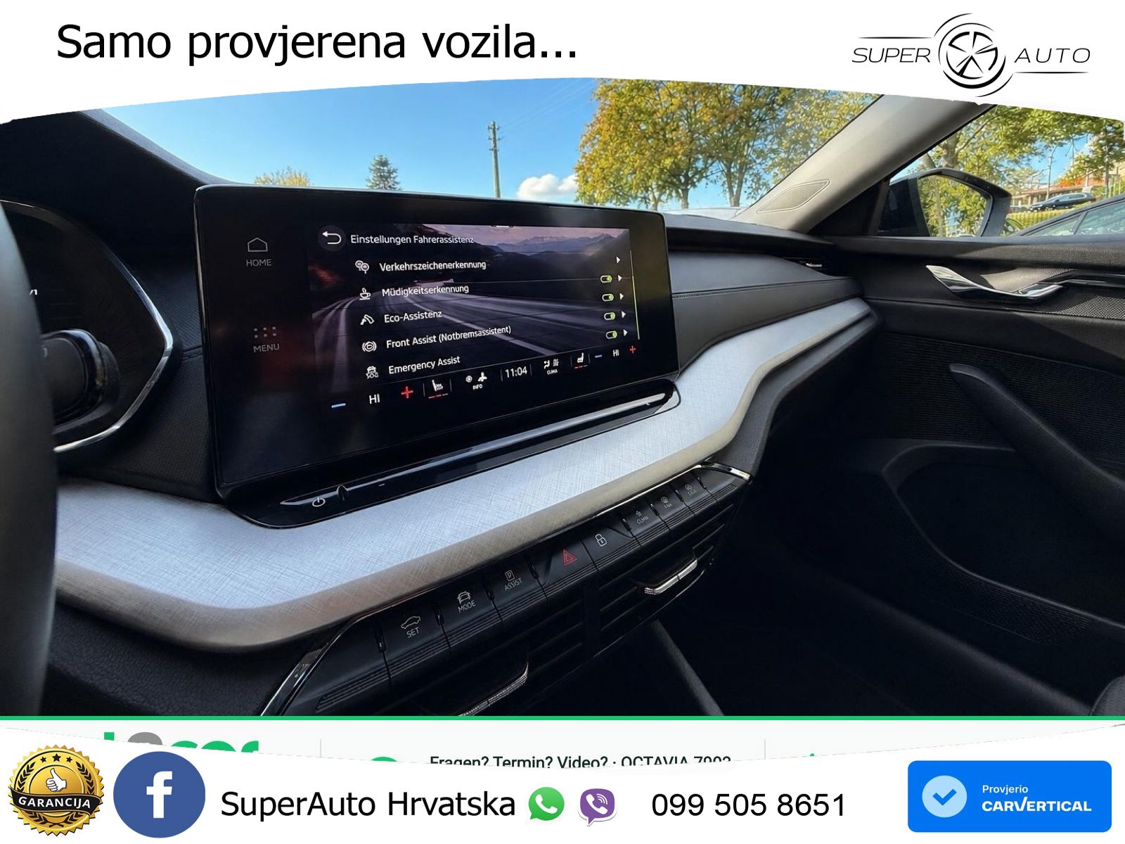 Škoda Octavia Combi 2.0 TDI (150 KS) DSG LED+GR SJED+ACC